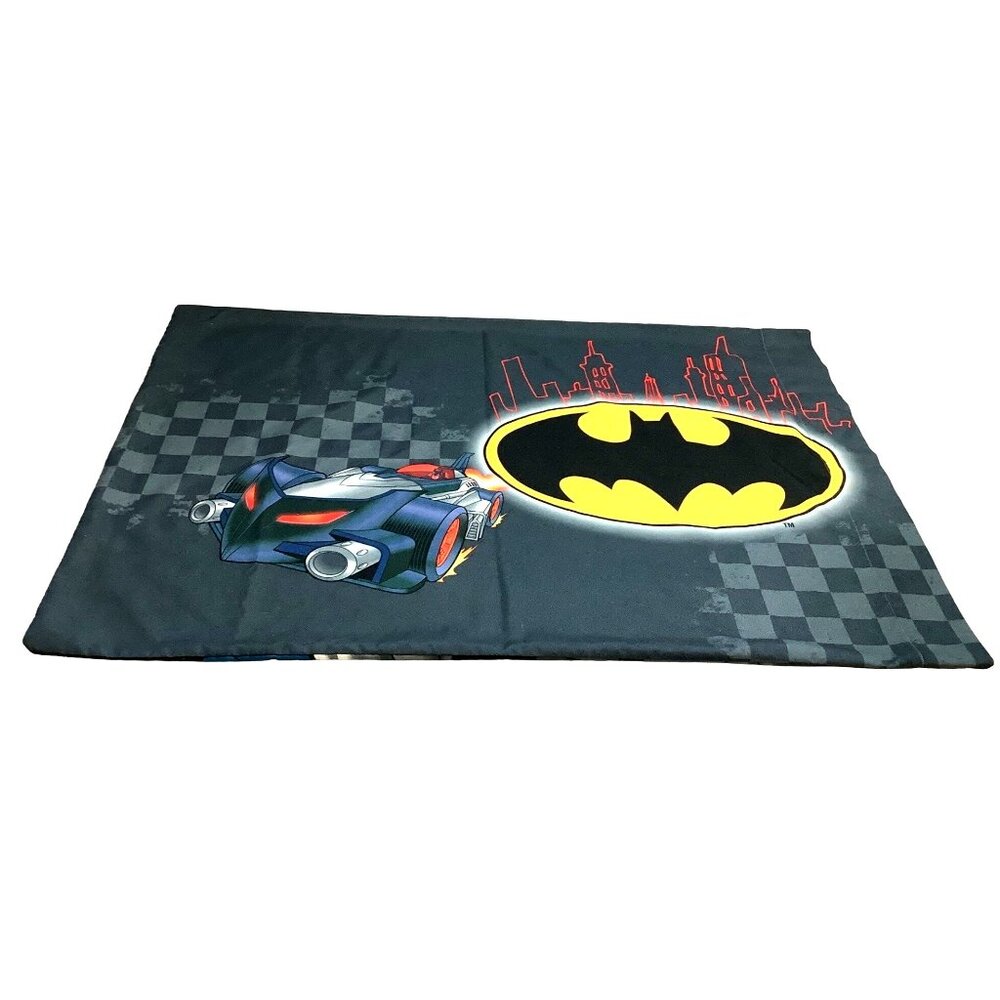Batman Standard Pillowcase 19" x 30" Double Sided Graphic Tm & DC Comics Vintage